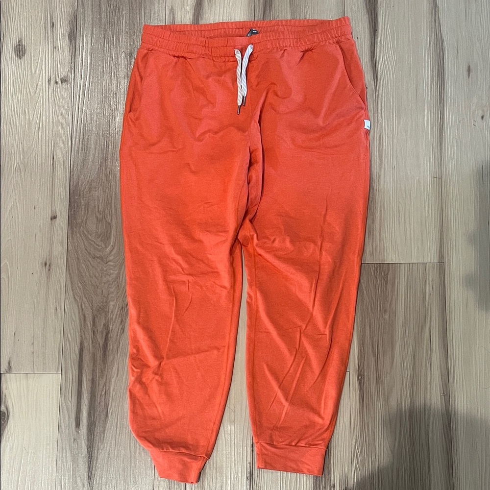 Vuori Orange Jogger Pants